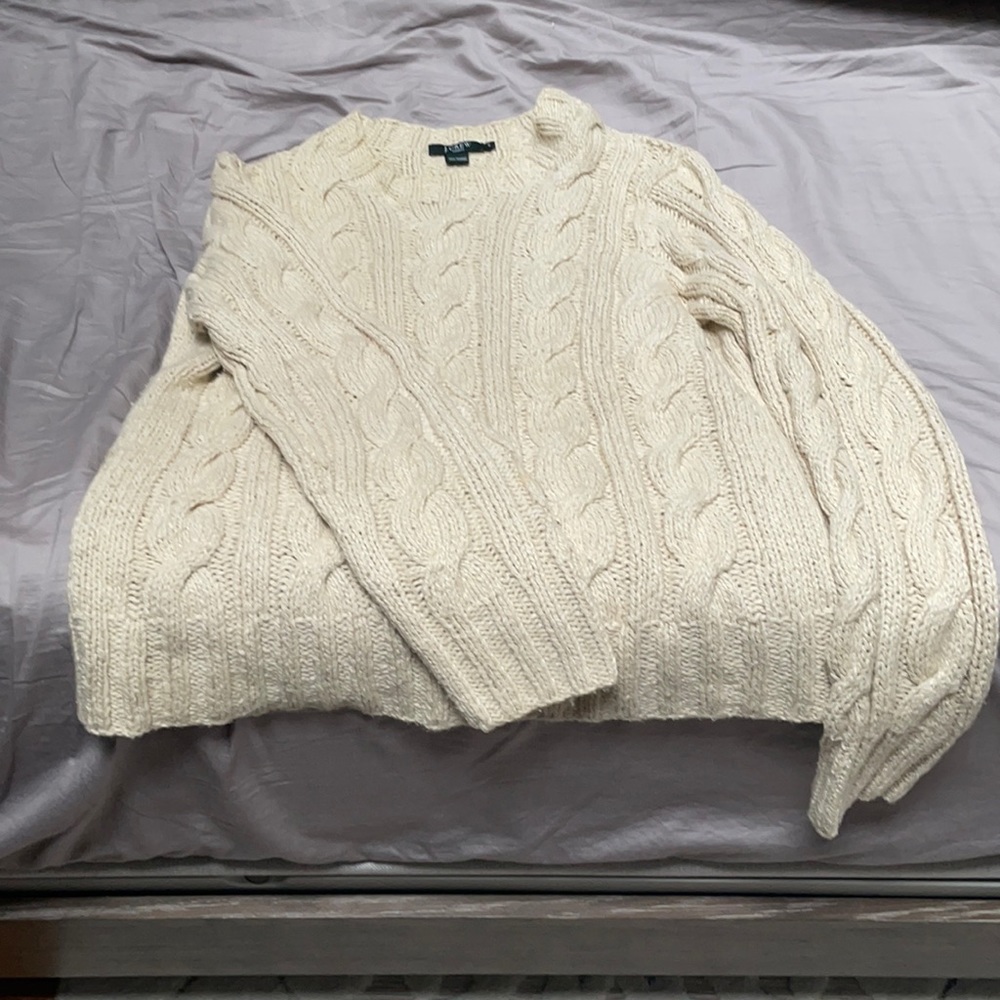 JCrew knit sweater